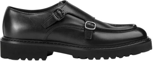 Doucal's Double-Buckle Monk Shoe