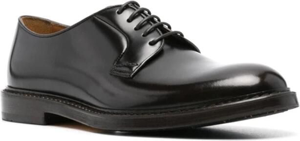 Doucal's Ebony Brown Derby Veterschoenen - Foto 3