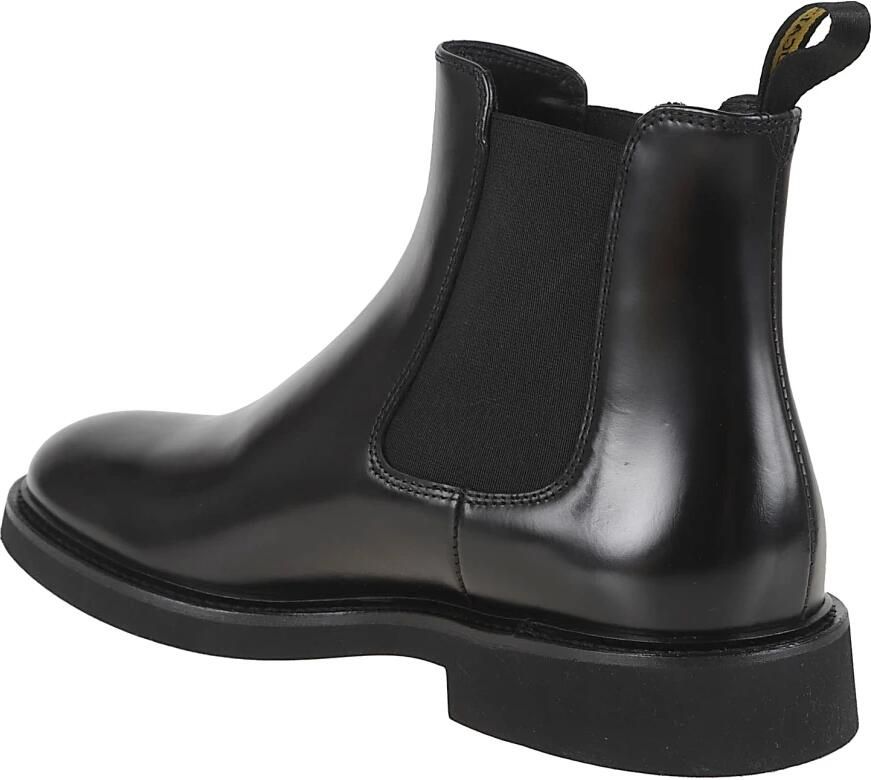 Doucal's Heren leren beatles enkellaars | zwart Black Heren - Foto 2