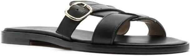 Doucal's Sandalen Fibbia Sandals in zwart