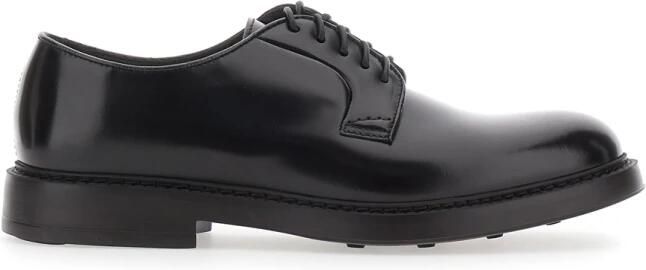 Doucal's Bruine Leren Veterschoenen Brown Heren
