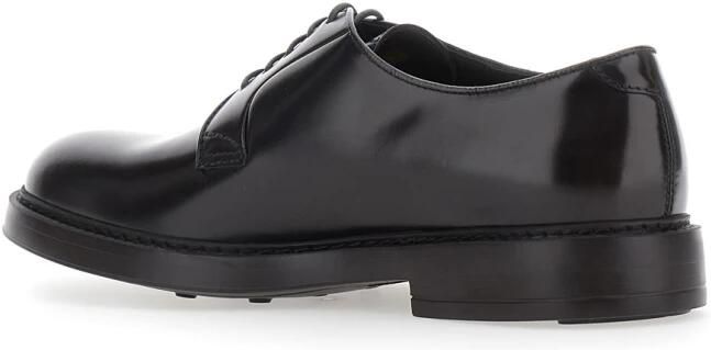 Doucal's Bruine Leren Veterschoenen Brown Heren - Foto 4