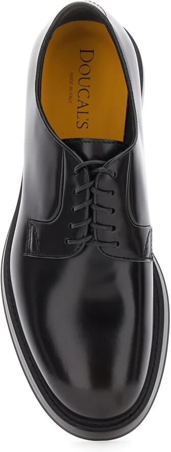 Doucal's Bruine Leren Veterschoenen Brown Heren - Foto 2