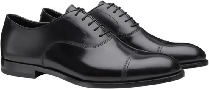 Doucal's Geborsteld leren derby platte schoenen - Foto 3