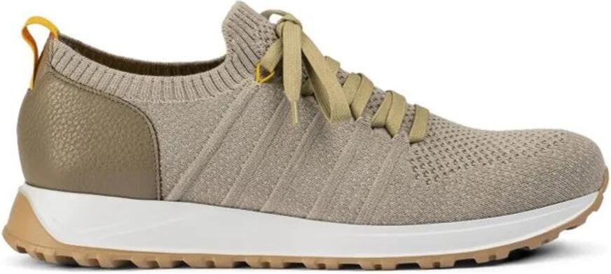 Doucal's Gebreide Leren Sneaker