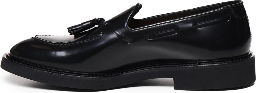 Doucal's Gekreukelde Leren Loafer - Foto 4