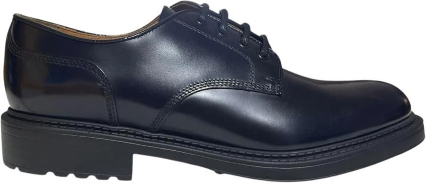 Doucal's Gepolijste Kalfsleren Derby Schoenen - Foto 2