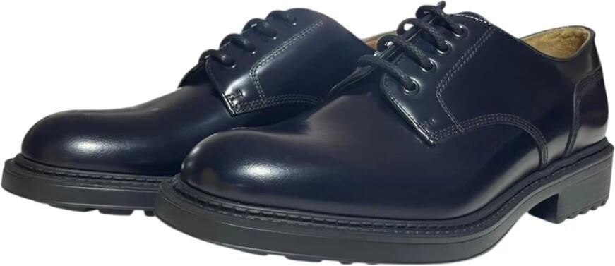 Doucal's Gepolijste Kalfsleren Derby Schoenen