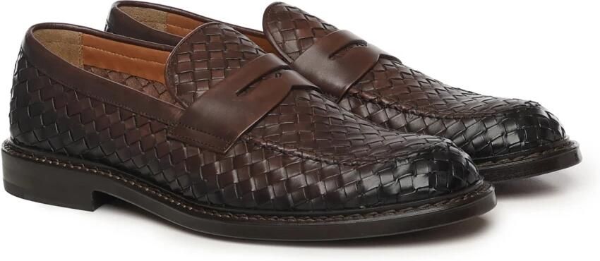 Doucal's Italiaanse Leren Plat Schoenen