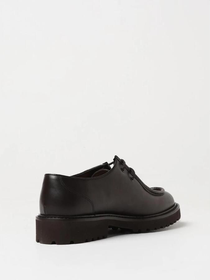 Doucal's Bruine Leren Veterschoenen