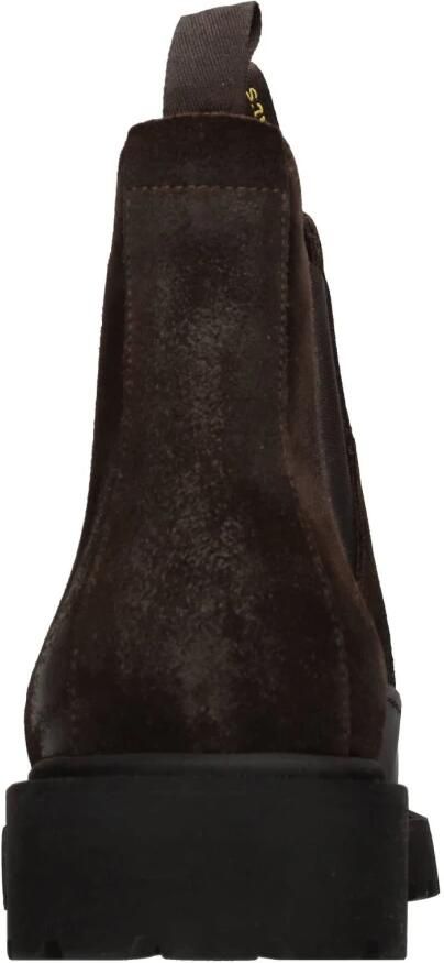 Doucal's Suède Rubber Detail Laars Brown Heren