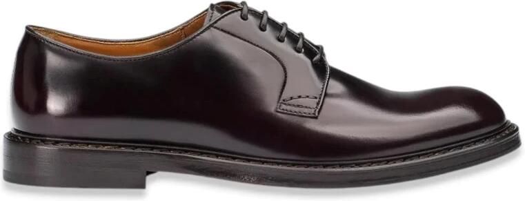Doucal's Heren Horse Veterschoenen Bordeaux