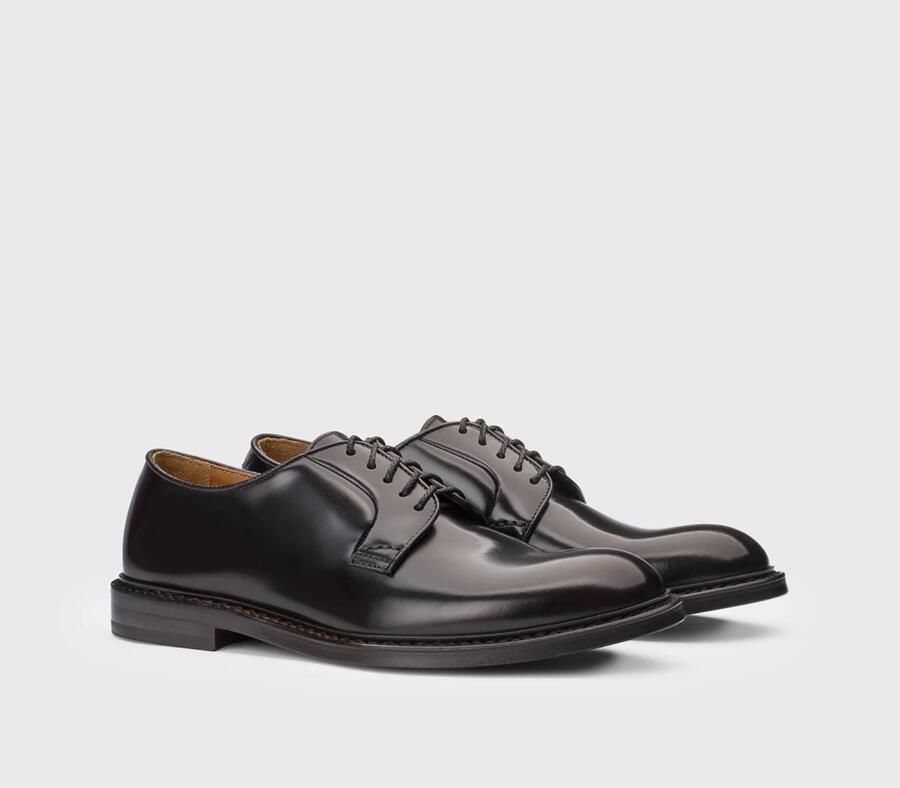 Doucal's Donkerbruine Derby Veterschoenen Phoenix Brown Heren