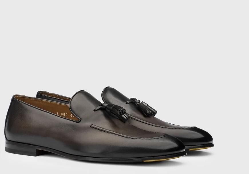 Doucal's Leren Loafer met Kwastjes