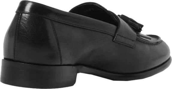 Doucal's Leren Loafers met Franjes en Kwastjes