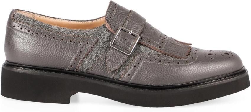 Doucal's Leren Monk Strap Brogues