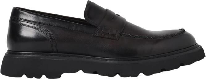 Doucal's Leren Penny Loafers met Grove Zool - Foto 2