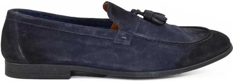 Doucal's Leren schoenen met rubberen zool