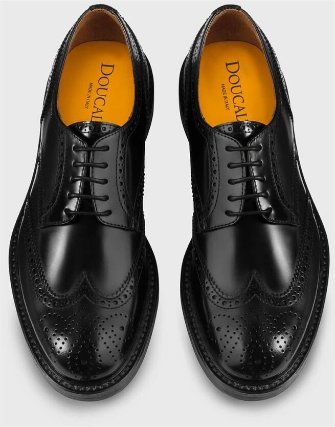 Doucal's Leren veterschoenen van kalfsleer - Foto 3