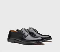 Doucal's Stijlvolle Derby Veterschoenen voor Mannen Black Heren