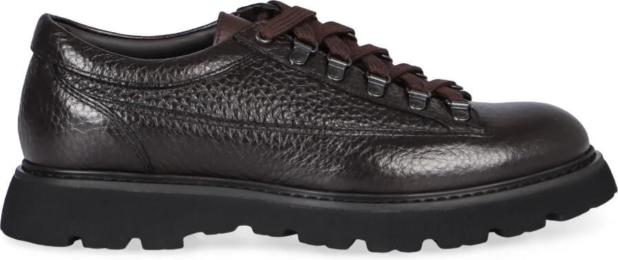 Doucal's Leren veterschoenen met haken