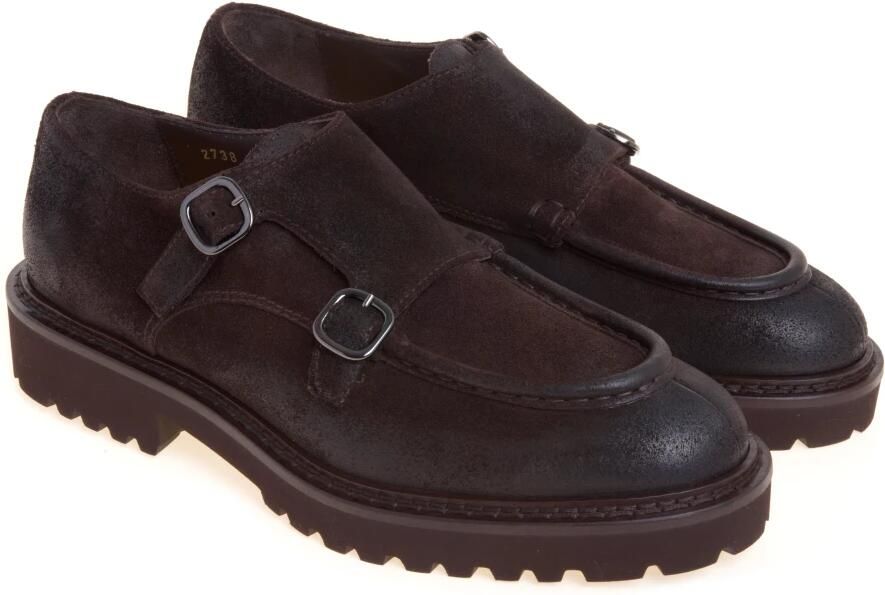 Doucal's Loafer met dubbele gesp - Foto 4