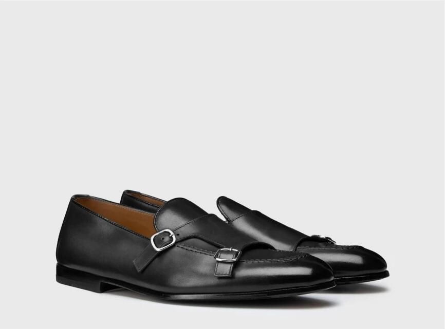 Doucal's Loafer met dubbele gesp