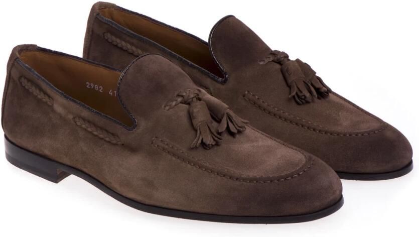 Doucal's Mocassins met kwasten en zijvlecht - Foto 4