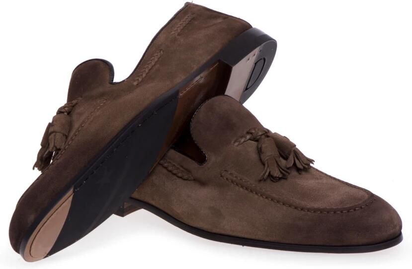 Doucal's Mocassins met kwasten en zijvlecht - Foto 3