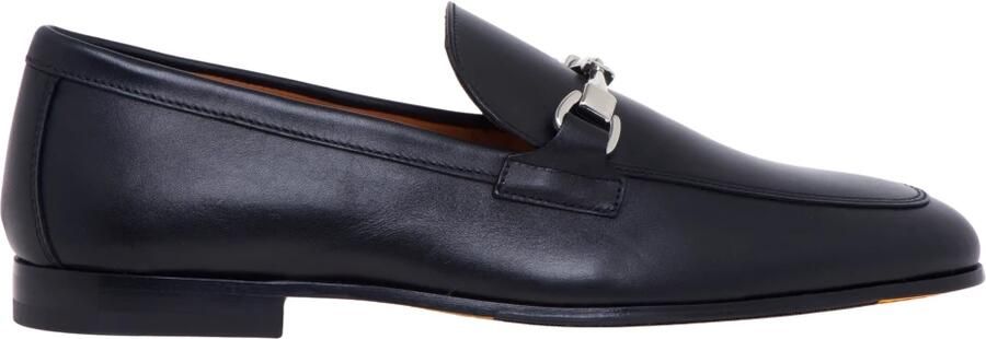 Doucal's Nappa Leder Loafer met Metalen Bit