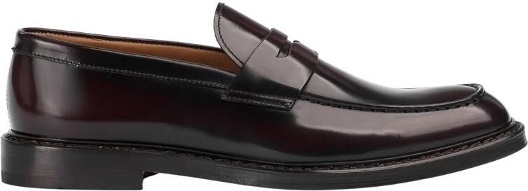 Doucal's Leren Penny loafer voor heren | burgundy Red Heren - Foto 2