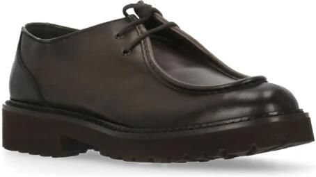 Doucal's Herenschoenen met veters van leer | donkerbruin Brown Heren - Foto 8