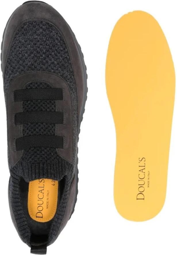 Doucal's Ribbed-Panel Sneakers - Foto 2