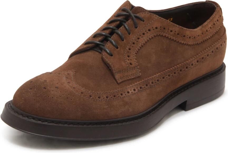 Doucal's Scarpa Allacciata Suede Schoenen DU2523BRUXUF009TC05