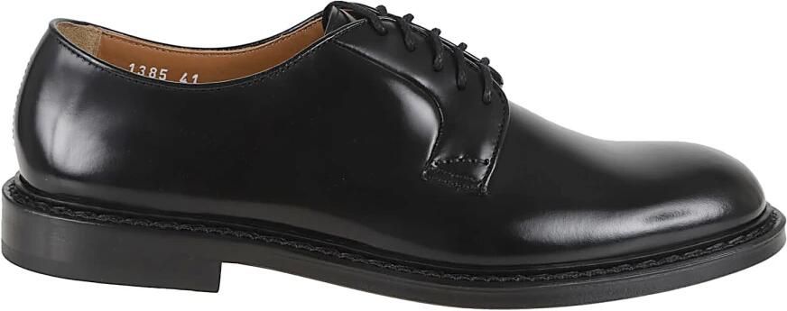 Doucal's Stijlvolle Derby Veterschoenen voor Mannen Black Heren - Foto 2
