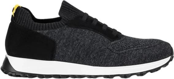 Doucal's Sneaker van dubbel materiaal