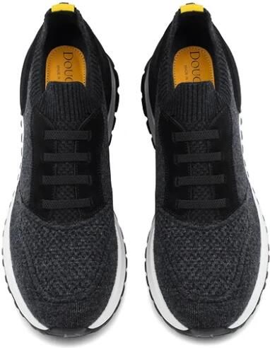 Doucal's Sneaker van dubbel materiaal - Foto 2