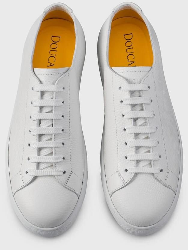 Doucal's Sneaker van getrommeld leer - Foto 2