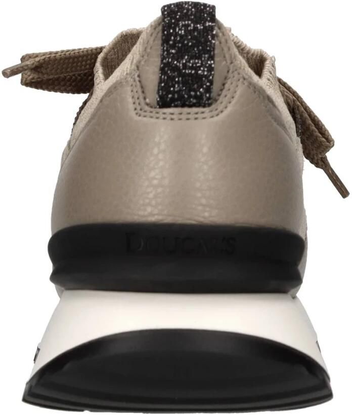Doucal's Dames leren suède en technische stof sneaker |sand- Beige - Foto 3