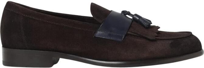 Doucal's Suède Leren Loafers met Kwastjes - Foto 2