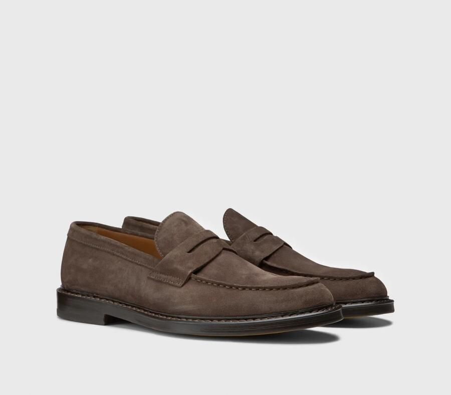 Doucal's Suède Penny Loafer