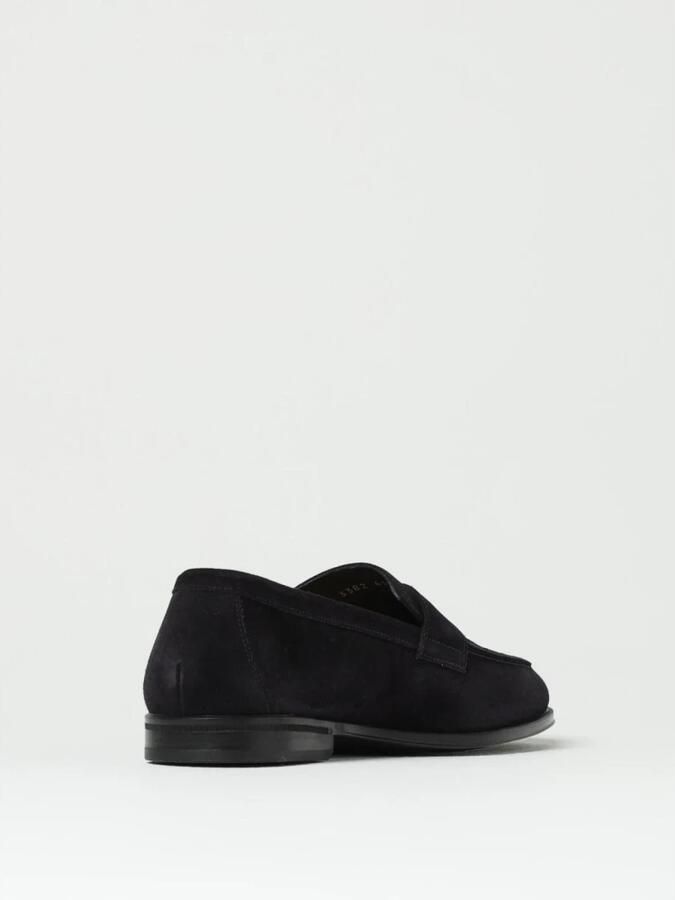 Doucal's Suede Penny Loafers