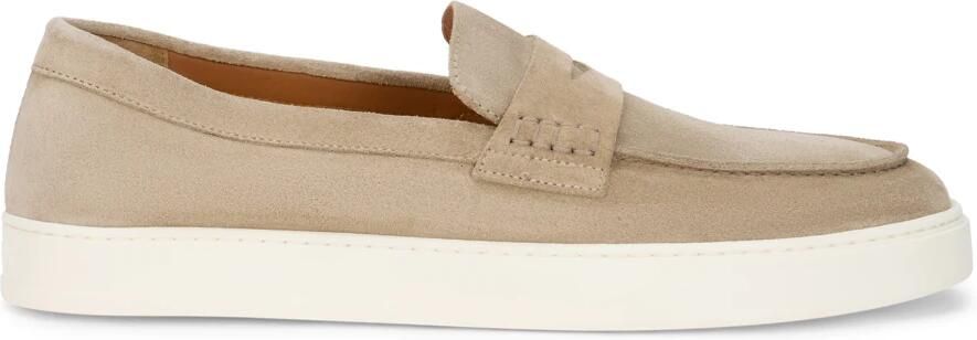 Doucal's Suede Slip-on Mocassin
