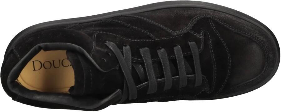 Doucal's Heren suède sneaker | zwart Black - Foto 5