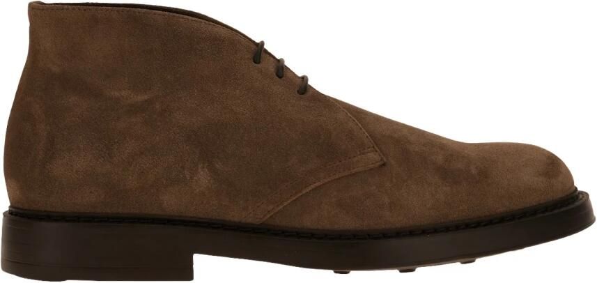 Doucal's Suède veterschoen