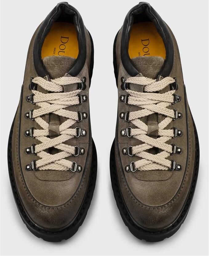 Doucal's Heren suède veterschoen | bruin Brown - Foto 3