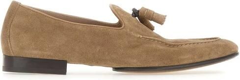 Doucal's Tassel Suede Loafer
