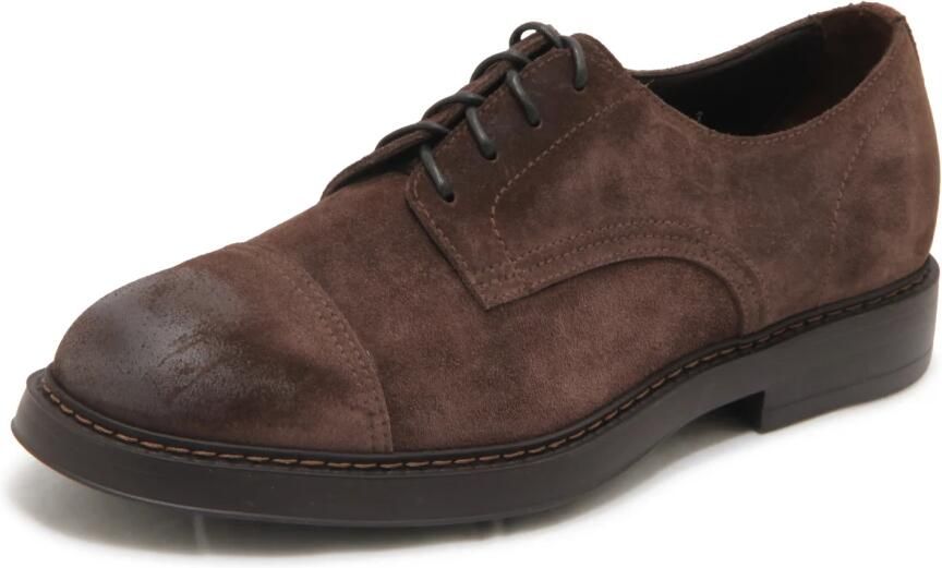 Doucal's Vintage Suède Veterschoenen