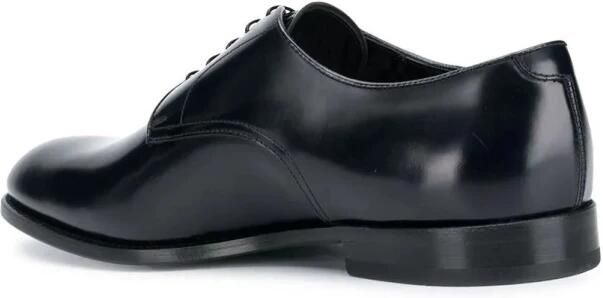 Doucal's Blauwe Derby veterschoenen van geborsteld kalfsleer Blue Heren - Foto 4