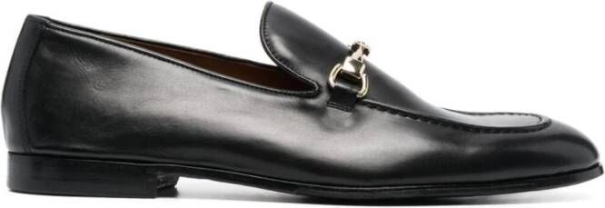 Doucal's Zwarte Calzature Loafers voor Heren Black Heren